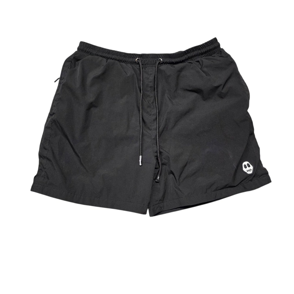 Anitya Fantome‎ Miami Black Shorts Drawstring Skull Logo Mens Size S